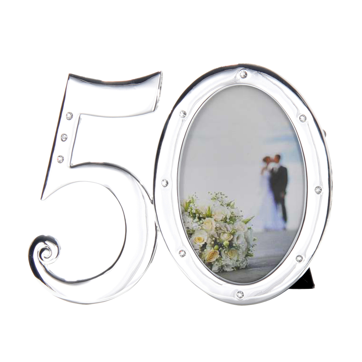 "50" memory photo frame